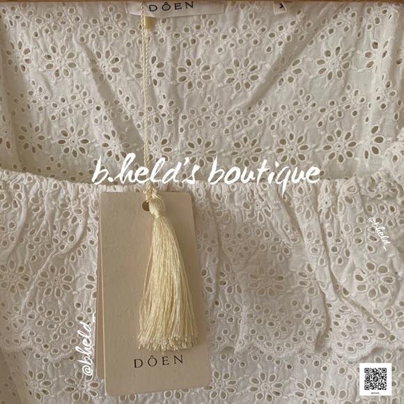 Dôen Franique Dress in Salt Off-White Cream Color Size XS Brand New NWT - Picture 3 of 17